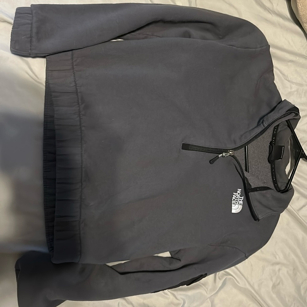 North face cropped quarter zip